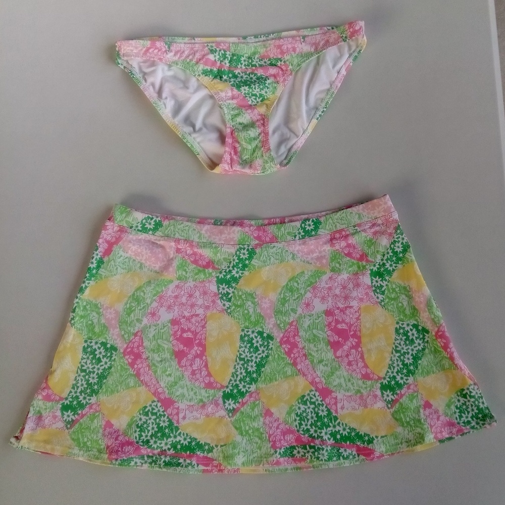 Lilly Pulitzer Bikini Bottom & Swim Skirt Cover Up